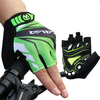 Men Women Fingerless Gloves Lycra Honeycomb Cycling Bicycle Outdoor Sport Antiskid Mittens