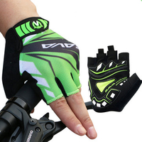 Men Women Fingerless Gloves Lycra Honeycomb Cycling Bicycle Outdoor Sport Antiskid Mittens