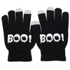 Men Women Fluorescent Ghost Tide Touch Screen Mobile Phone Gloves Knitted Full Finger Mittens
