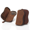 Men Women Genuine Leather Portable Vintage Car Keys Bags