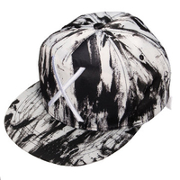 Men Women Graffiti Embroidery Snapback Adjustable Baseball Cap Hip Hop Hat
