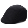 Men Women Herringbone Flat Cap Peaked Racing Hat Beret Country Golf Newsboy Cap