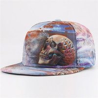 Men Women Hiphop Bboy Hat Adjustable Flat Snapback Baseball Dance Cap