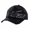 Men Women Kids Sequin Baseball Cap Hip-hop Hat Belly Jazz Dance Cap
