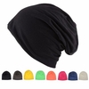 Men Women Knitted Knit Beanie Cap Winter Warm Ski Crochet Slouch Hat