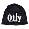 Men Women Knitted Pocket Oily Print Letter Hip-Hop Hat