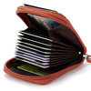 Men Women Leather Capacity Card Holder Portable Coin Bag