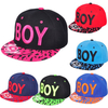 Men Women Letter Embroidery Baseball Cap Leopard Brim Snapback Adjustable Hat