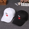 Men Women Letters Baseball Cap Visor Peaked Cap Hip Hop Casual Adjustable Snapback Hat