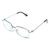 Men Women Light Resin Type Metal Frame Glasses