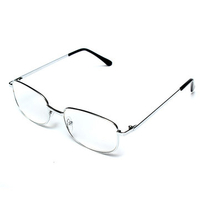 Men Women Light Resin Type Metal Frame Glasses