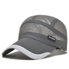 Men Women Mesh Quick Dry Baseball cap Breathable Outdoor Sport Adjustable Hat