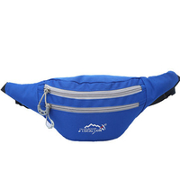 Men Women Multicolor Nylon Crossbody Bag Waist Bag Chest Pack