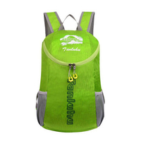 Men Women Nylon Casual Collapsible Cycling Outdoor Waterproof Multi Color Backpack