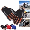 Men Women Nylon Silica Gel Driving Gloves Full Fingers Thick Skidproof Outdoor Cycling Mittens