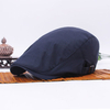 Men Women Outdoor Adjustable Beret Caps Flat Cotton Sun Hats