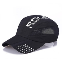 Men Women Outdoor Hiking Cap Sports Baseball Cap Ultra-thin Breathable Quick-drying Cap