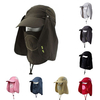Men Women Outdoor Protection UV-proof Windproof Fishing Cap Neck Face Flap Hat