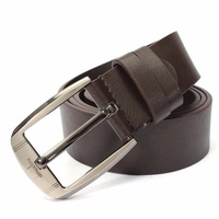 Men Women Pin Buckle Leather Belt Casual Waistband Strap