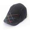 Men Women Retro Canvas Beret Cap Casual Forward Peaked Hat