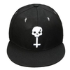 Men Women Skull Embroidery Hiphop Bboy Hat Adjustable Flat Snapback Baseball Dance Cap