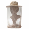 Men Women Sunscreen Insect Repellent Protection Hat Mesh Mask Bucket Cap