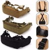 Men Women Tactical Waist Soft Padded Adjustable Belt With Suspender