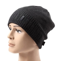 Men Women Thicken Knitted Skiing Beanie Skull Cap Winter Warm Beanies Solid Color Hat