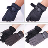 Men Women Touch Antiskid Driving Golves Fleece Linen Outdoor Sports Screen Cycling Mittens