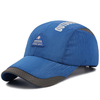 Men Women Ultra-thin Breathable Quick-drying Baseball Cap Outdoor Casual Carved Hat