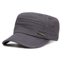 Men Women Vintage Cotton Flat Baseball Cap Ourdoot Sport Adjustable Hats