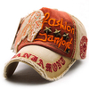 Men Women Vintage Cotton Washed Embroidery Baseball Cap Adjustable Golf Snapback Hat
