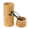 Men Women Vintage Handmade Bamboo Wooden Sunglasses Box Frame Glasses Case