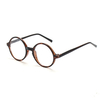 Men Women Vintage Round Eyeglass Frame Full-Rim Retro Glasses Optical Eyeglasses