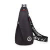 Men Women Water Drop Shape Casual Nylon Waterproof Chest Bag Shoulder Crossbody Bag