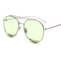 Men Women Water Droplets Shape Colorful Sunglasses Outdoor Casual Eyeglass Glasses