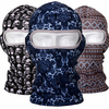 Men Women Waterproof Sunscreen Full Face Mask Cap Flower Printed UV Protection Ski Mask Hat