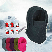 Men Women Windproof Ski Fleeces Cap Outdoor Mask Warm Head Scarves Cycling Headgear Hat