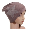 Men Women Women Cotton Winter Warm Ski Slouch Hat Star Ladies Baggy Cap