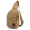 Men Womne Canvas Casual Sports Travel Chest Bags Shoulder Bags Crossbody Bags