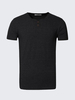 Mens Base T-shirts 2 Buttons Decoration Crew Neck Short Sleeve T-Shirts