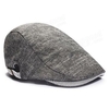 Mens Beret Retro Cotton Visor Gorras Planas Hat Cabbie Ivy Cap Peaked Cap