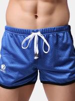 Mens Breathable Sport Sleepwear Casual Bodybuilding Shorts for Men