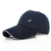 Mens Brief Summer Cotton Embroidery Baseball Hat Casual Sports Sunscreen Visor Caps