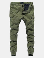 Mens Casual Fashion Harem Pants Hip-hop Beam foot Pure Cotton Trousers