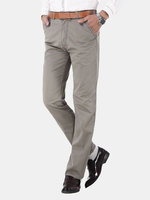Mens Classic Slim Fit Pants Cotton Business Casual Trousers