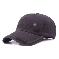 Mens Cotton Embroidery Letter Baseball Sun Hats Casual Sports Climbing Visor Snapback Caps