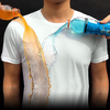 Mens Creative Hydrophobic Waterproof Breathable Anti-fouling Black White T-shirt