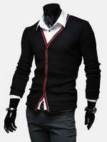 Mens Fall Winter Fashion Cardigans Knitted Warm Stylish Sweaters