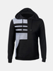 Mens Fall Winter Fashion Drawstring Stitching Color Pocket Hoodies Casual Sweatshirts